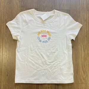 Vans Kids White Graphic T-Shirt